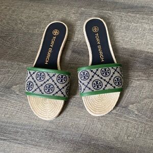 Tory Burch Espadrille Slides